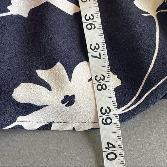 Brooks Brothers Sleeveless Floral Dress – Tie Waist, Full Skirt – Size 12 - Picture 13 of 13